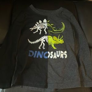 4T boys dinosaur shirt